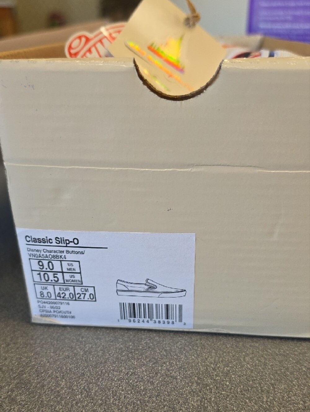 Vans Walt Disney World 50th Anniversary Shoes (2022) - Picture 5 of 6